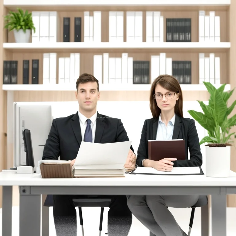 法的相談を受けるクライアントの様子